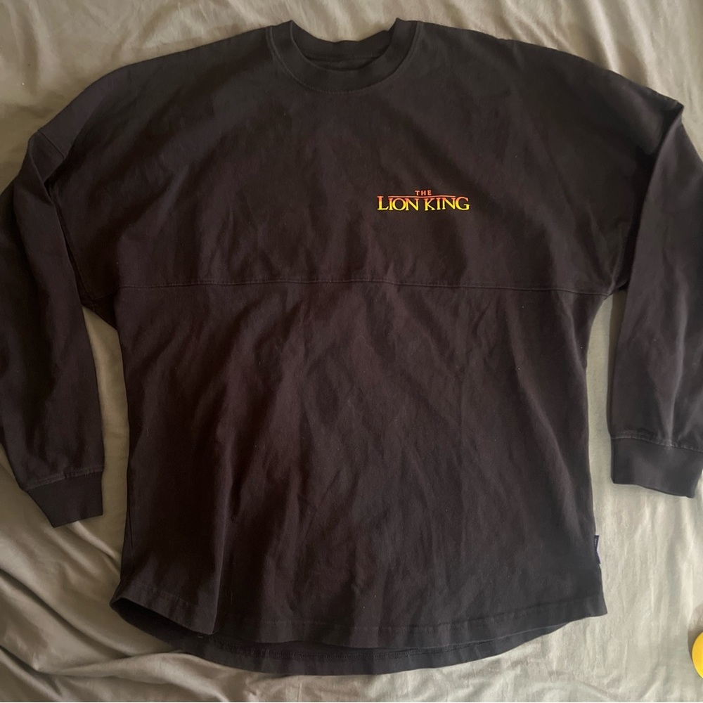 Disney The Lion King Hakuna Matata Black Longsleeve Spirit Jersey Size M T-Shirt